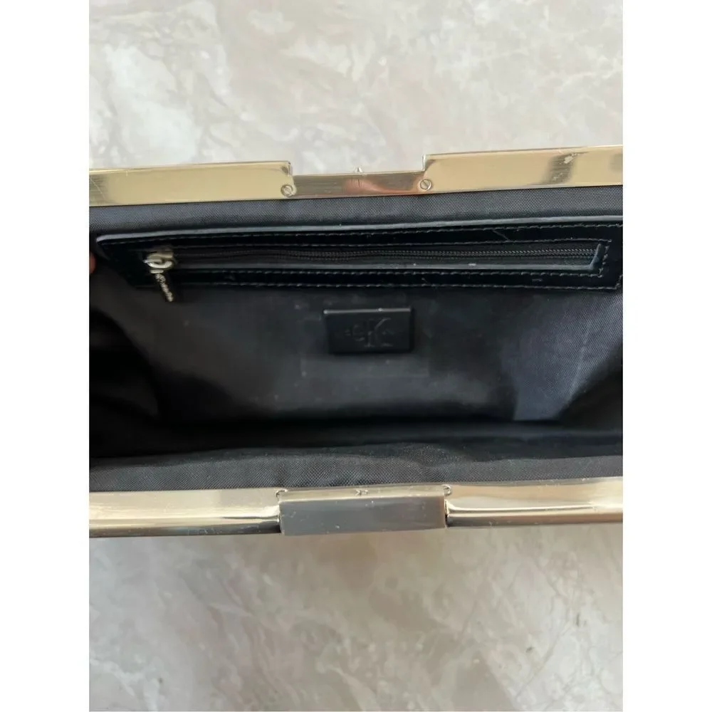 Calvin Klein Signature CK Women's Black Clutch